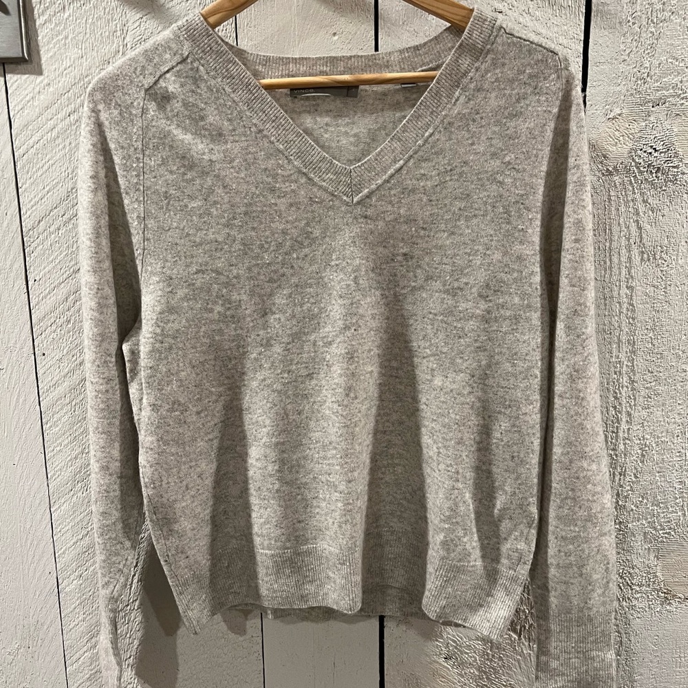 Vince cashmere and linen sweater
